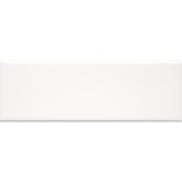 White  4x12 Glossy Ceramic Subway Wall Tile  (Box of 10 Sqft) for Kitchen Backsplash, Bathroom Wall, Accent Wall